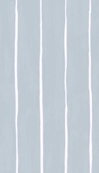 a light blue and white striped wallpaper