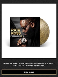 the cover of rick ross's gold album