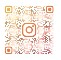 a qr code with the instagram logo on it