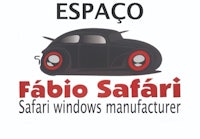 the logo for fabio safari windows manufacturer
