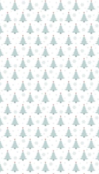 a christmas tree pattern on a white background