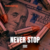 the cover art for never stop by neostop
