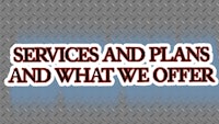 services and plans and what we offer