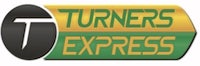 the turners express logo on a white background