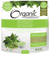organic traditions matcha latte powder