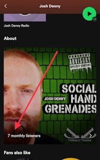 a screenshot of the social hand grenades app