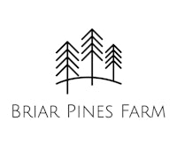 the logo for briar pines farm