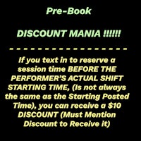 pre - book discount mania
