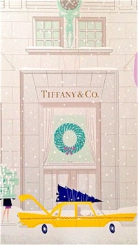 tiffany & co christmas card