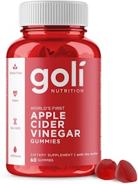 goli nutrition apple cider vinegar gummies