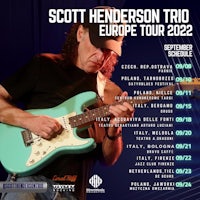 scott henderson trio europe tour 2020