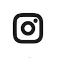 a black and white image of an instagram logo