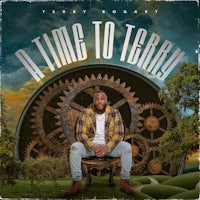 the cover of a time to terry, featuring a man sitting on a chair