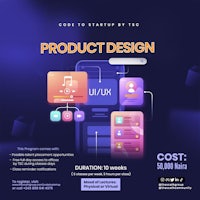 a flyer for product design
