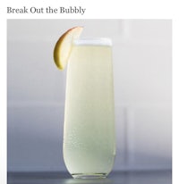 break out the bubbly