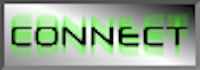 a green logo with the word connect on it