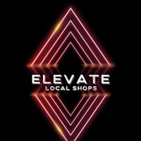 the logo for elevate local shops