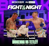 fight of the night - michena vs tetley