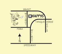 a map showing the location of xkappy's