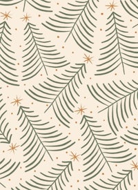 a seamless pattern of christmas trees