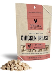 vital essentials chicken breast dog treats