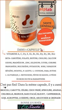a flyer for a vitamin supplement