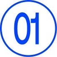 a blue circle with the number 10 on it