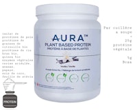 aura plant based protein powder