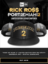 rick ross's port of miami 2 limited edition snapback