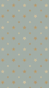 a wallpaper with gold stars on a light blue background