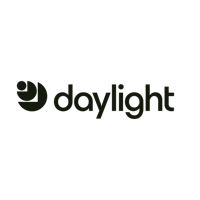 a black background with the word daylight on it