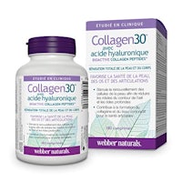 collagen 30 - acide hyaluronique - weber naturals