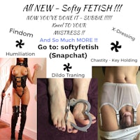 a flyer for a new - soft fetish