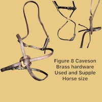 figure 8 cavern brass hardware used and horse size