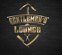 the logo for gentlemen's lounge