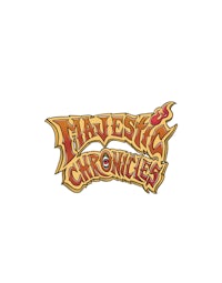 the logo for fantastic chronicles on a white background