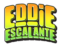 the logo for eddie escalante