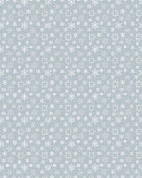 a snowflake pattern on a light blue background