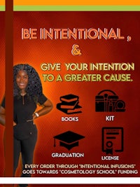 be intentional & give your intention to a greater cause