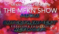 the mkn show logo with the words mkn entertainment network