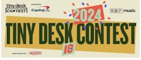 a poster for the tiny desk contest