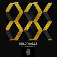a black and gold background with the words gold walls