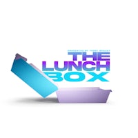 the lunch box logo on a white background