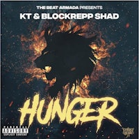 the cover of hunger by kt & blockrip shad