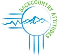 the logo for backcountry attitudes