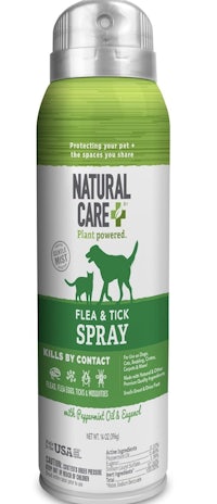 natural care flea & tick spray for dogs