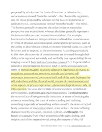 an example of a psychology paper with a yellow circle in the middle