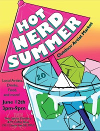 hot nerd summer poster