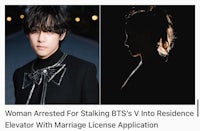 woman arrested for stalking bts residence with marriage license bts residence