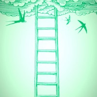 ladder to success vector | price 1 credit usd $1